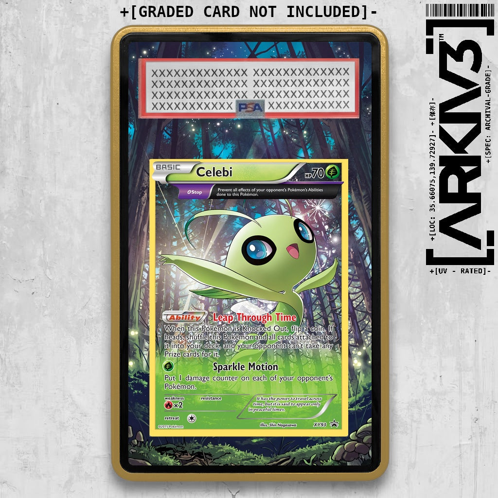 [UNIT: XY93/211] // Celebi Extended Art Display Case - Graded