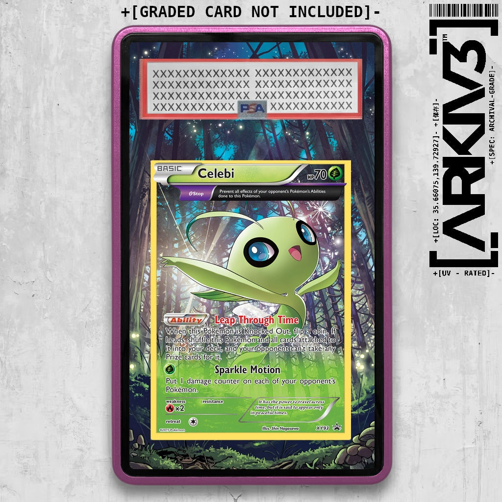 [UNIT: XY93/211] // Celebi Extended Art Display Case - Graded