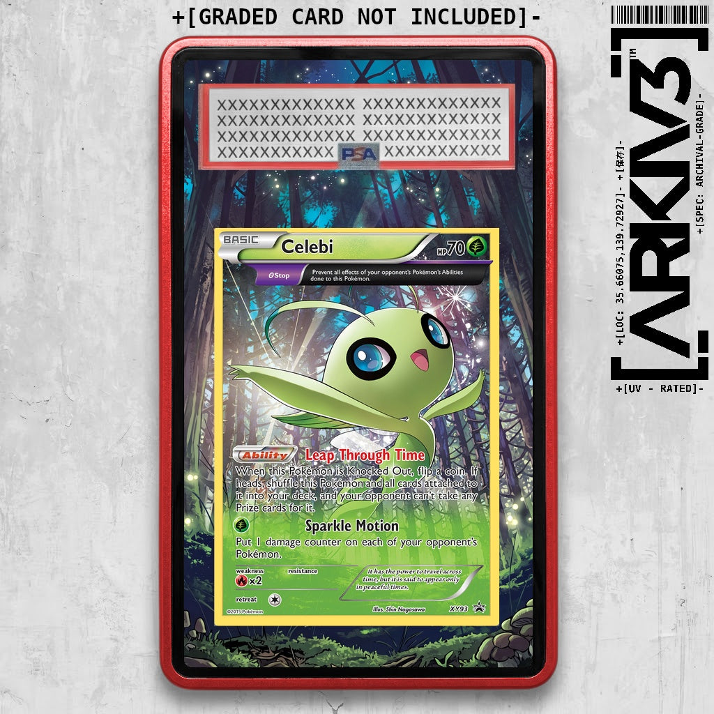 [UNIT: XY93/211] // Celebi Extended Art Display Case - Graded