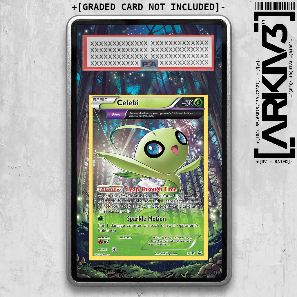 [UNIT: XY93/211] // Celebi Extended Art Display Case - Graded
