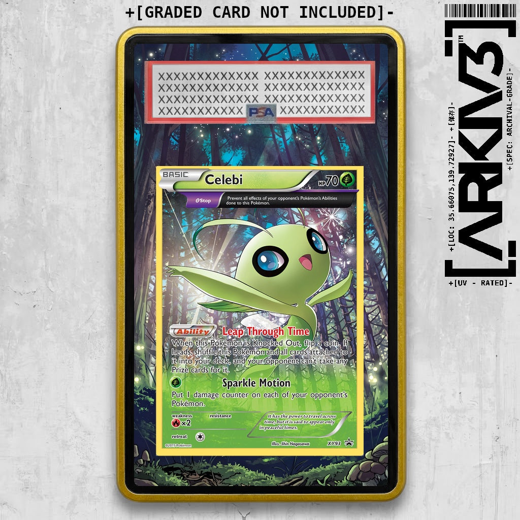 [UNIT: XY93/211] // Celebi Extended Art Display Case - Graded