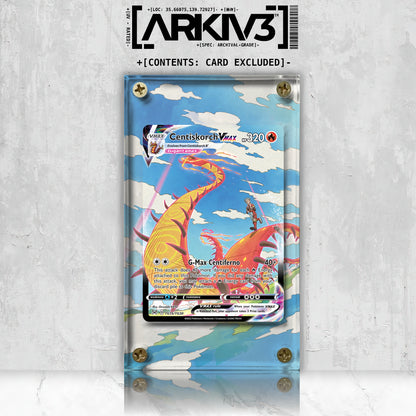 [UNIT: TG15/TG30] // Centiskorch VMAX Extended Art Display Case - Raw