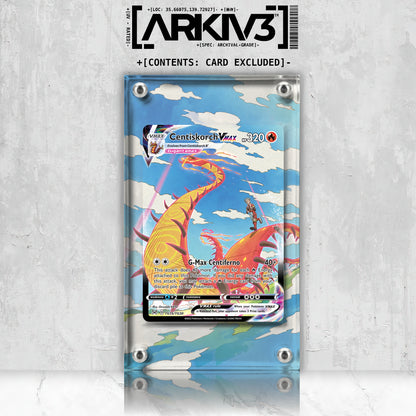 [UNIT: TG15/TG30] // Centiskorch VMAX Extended Art Display Case - Raw