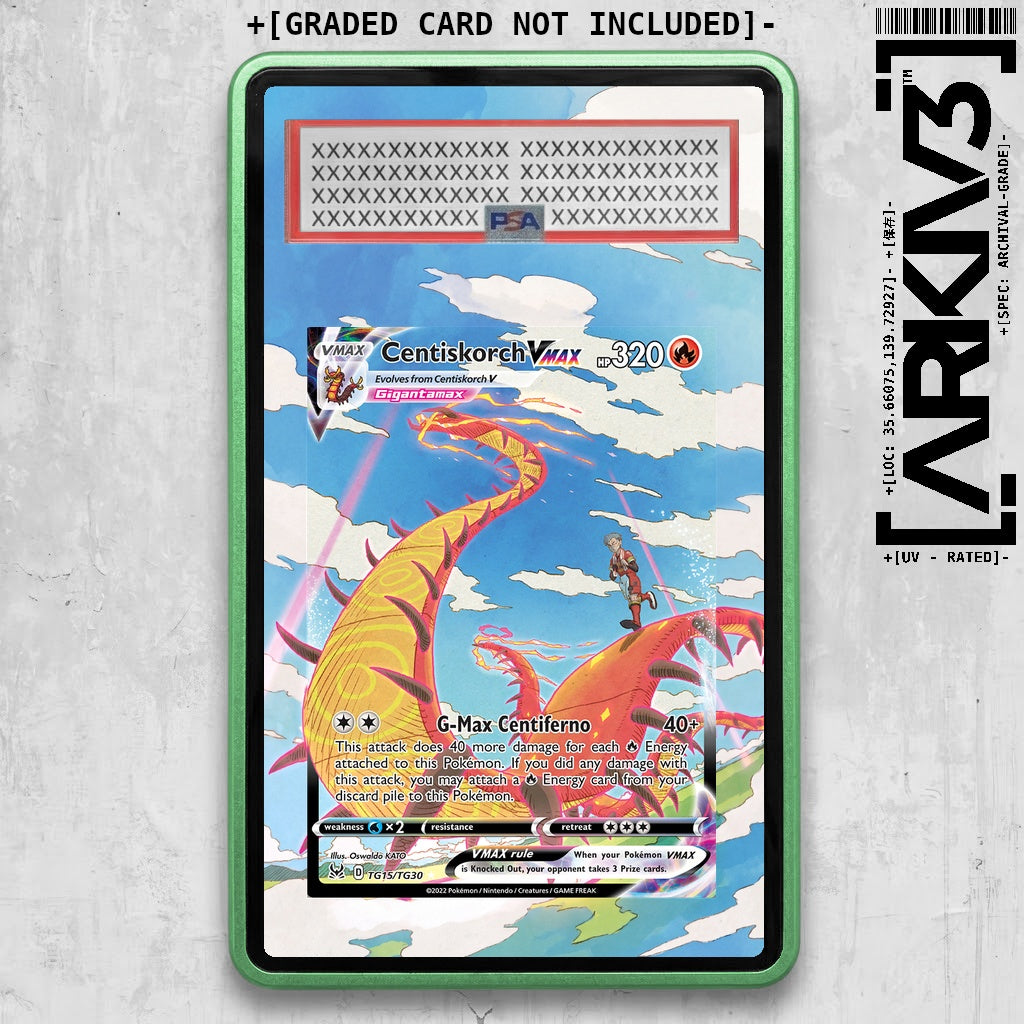 ARKIV3 PSA graded front - Green