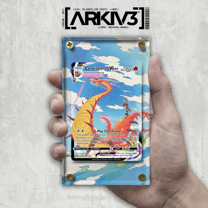 [UNIT: TG15/TG30] // Centiskorch VMAX Extended Art Display Case - Raw