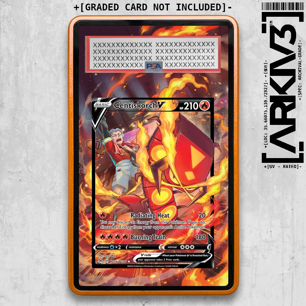 ARKIV3 PSA graded front - Orange