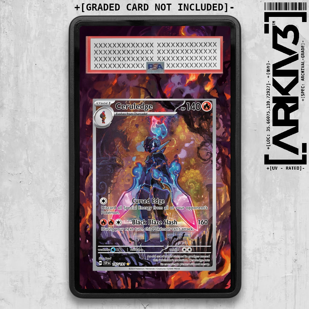 ARKIV3 PSA graded front - Black