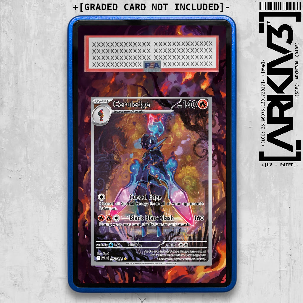 ARKIV3 PSA graded front - Blue
