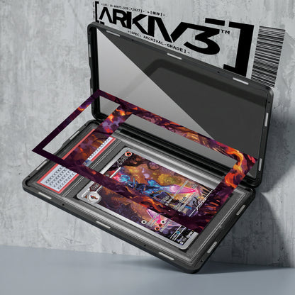 ARKIV3 PSA graded exploded mockup