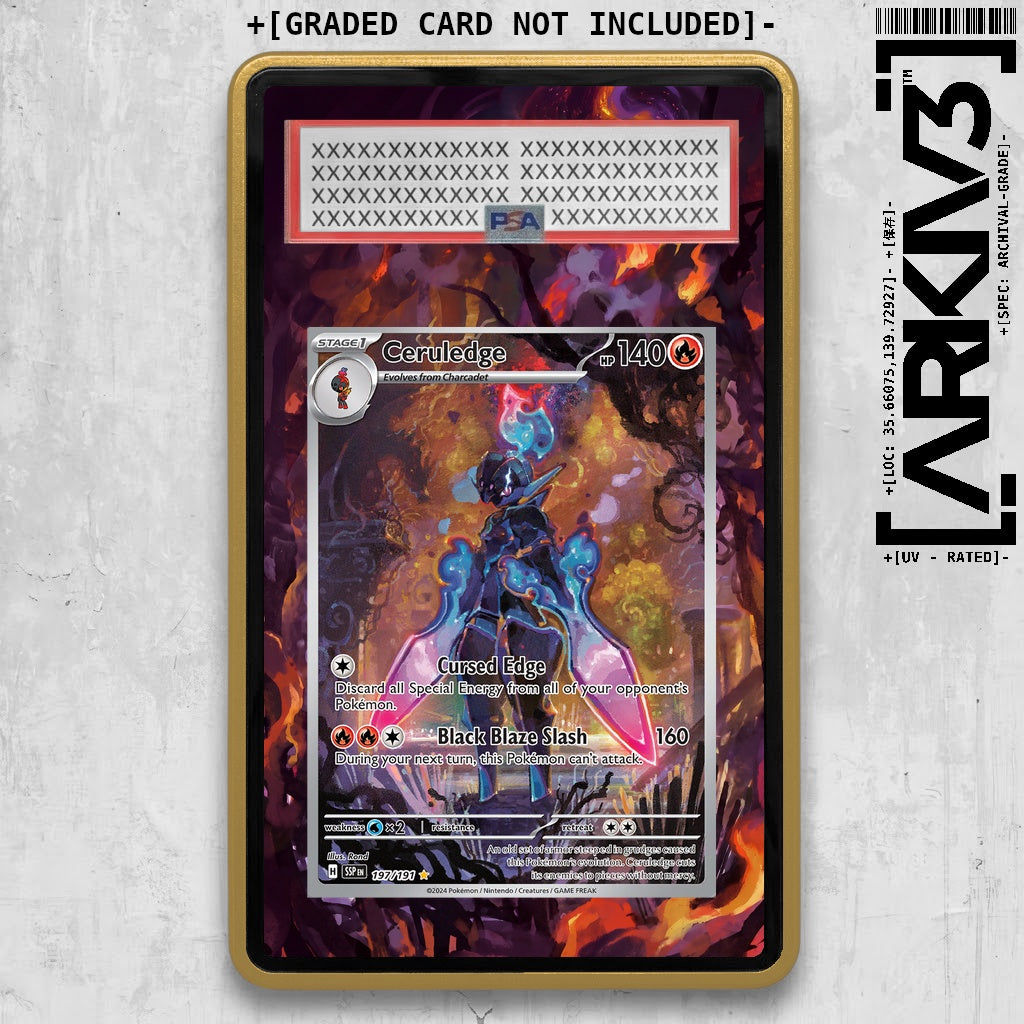 ARKIV3 PSA graded front - Gold