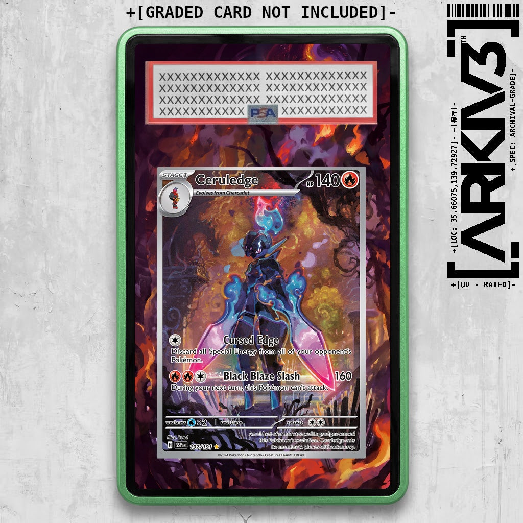 ARKIV3 PSA graded front - Green