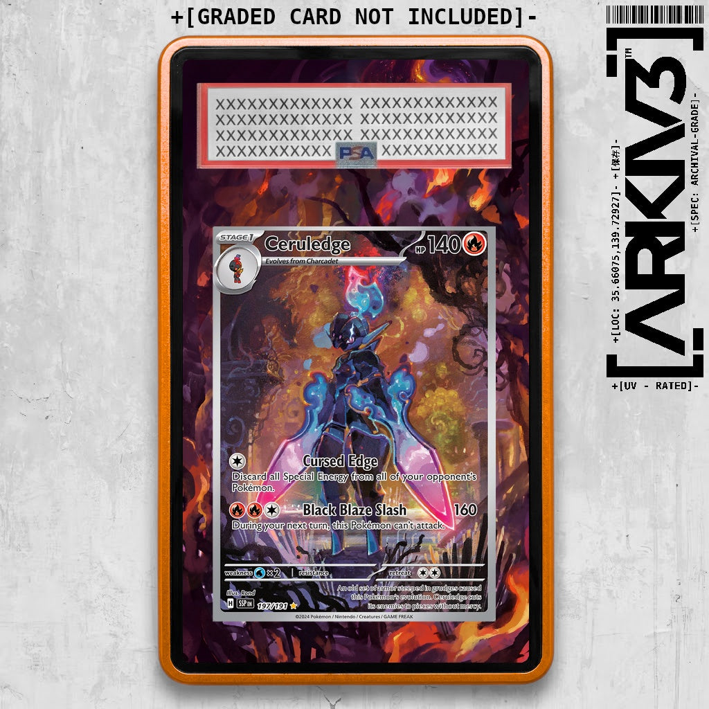 ARKIV3 PSA graded front - Orange