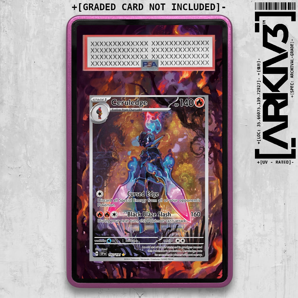 ARKIV3 PSA graded front - Purple