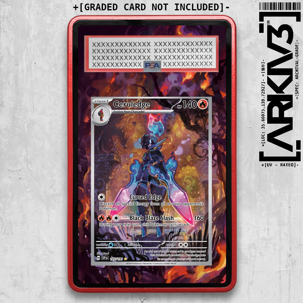 ARKIV3 PSA graded front - Red