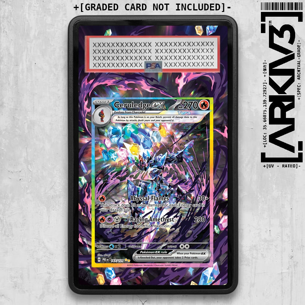 ARKIV3 PSA graded front - Black