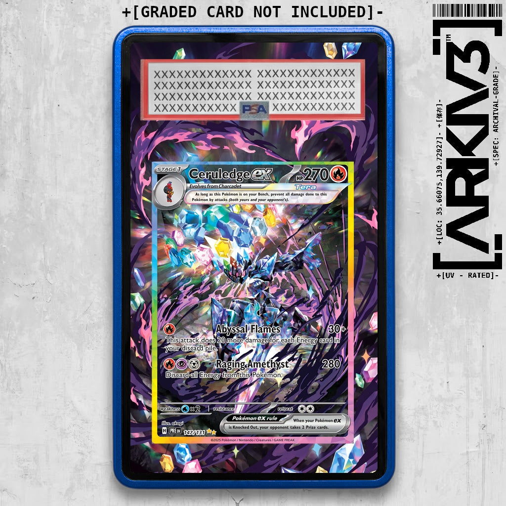 ARKIV3 PSA graded front - Blue