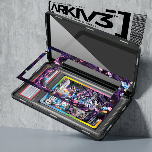 ARKIV3 PSA graded exploded mockup