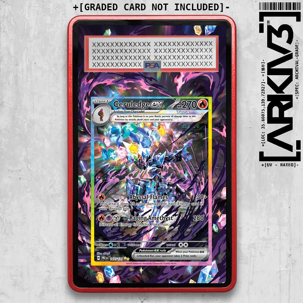 ARKIV3 PSA graded front - Red