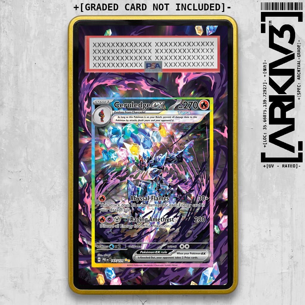 ARKIV3 PSA graded front - Yellow