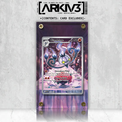 [UNIT: 103/86] // Chandelure Extended Art Display Case - Raw