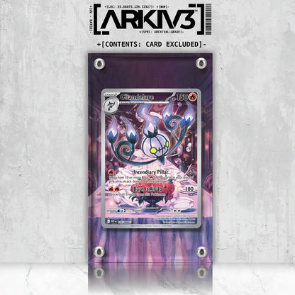 [UNIT: 103/86] // Chandelure Extended Art Display Case - Raw