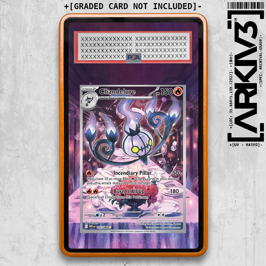 ARKIV3 PSA graded front - Orange