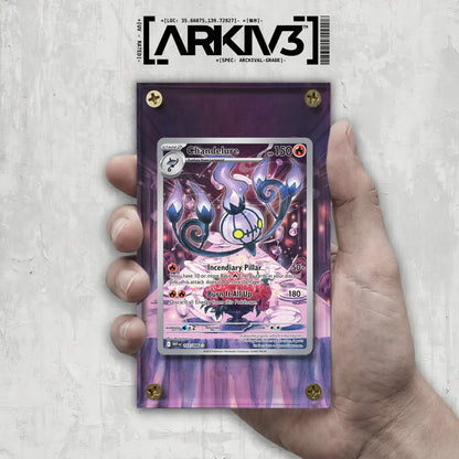 [UNIT: 103/86] // Chandelure Extended Art Display Case - Raw