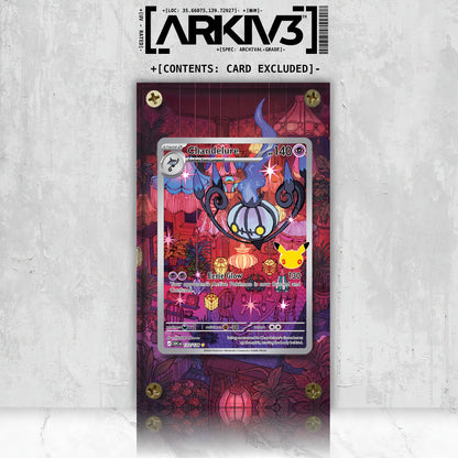 [UNIT: 137/128] // Chandelure Extended Art Display Case - Raw