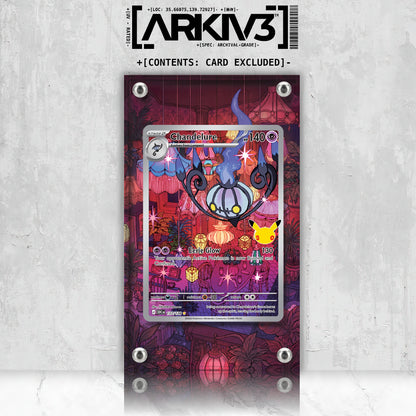 [UNIT: 137/128] // Chandelure Extended Art Display Case - Raw