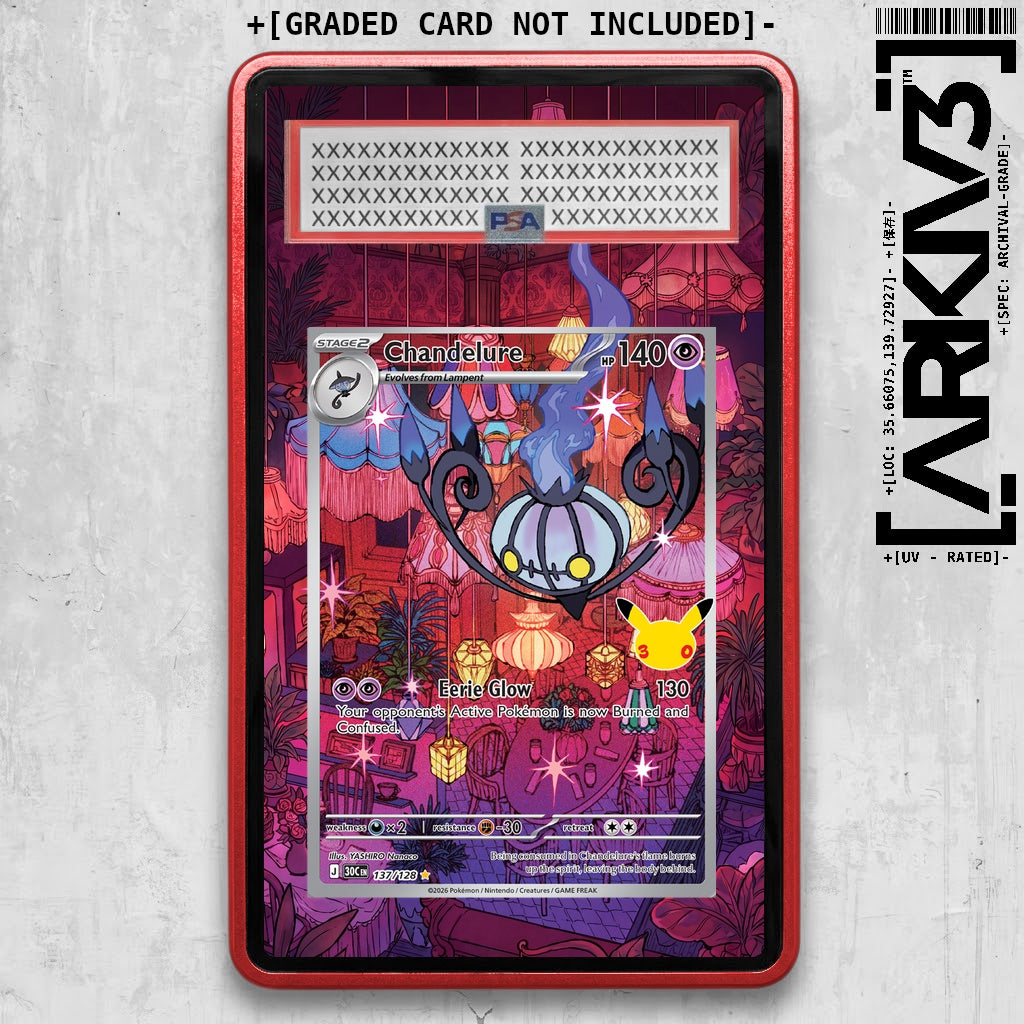 ARKIV3 PSA graded front - Red
