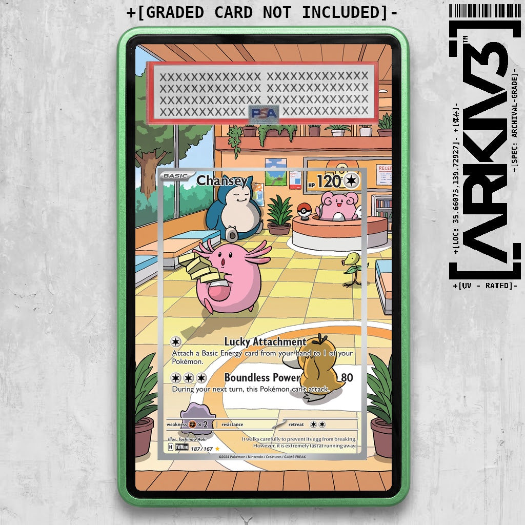 ARKIV3 PSA graded front - Green