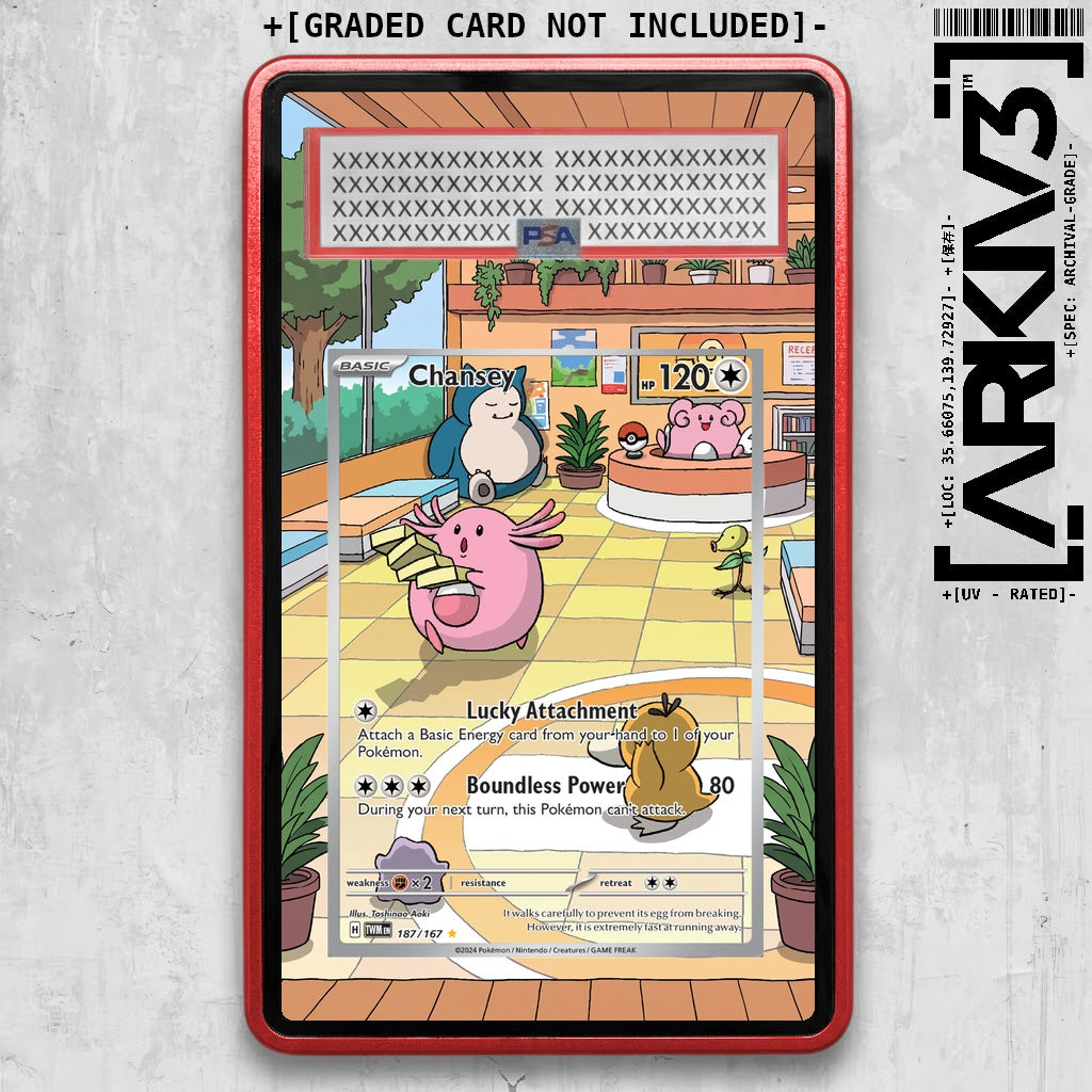 ARKIV3 PSA graded front - Red
