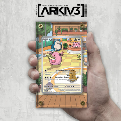 [UNIT: 187/167] // Chansey Extended Art Display Case - Raw