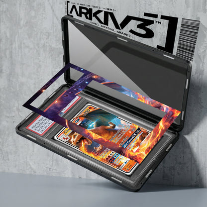 ARKIV3 PSA graded exploded mockup