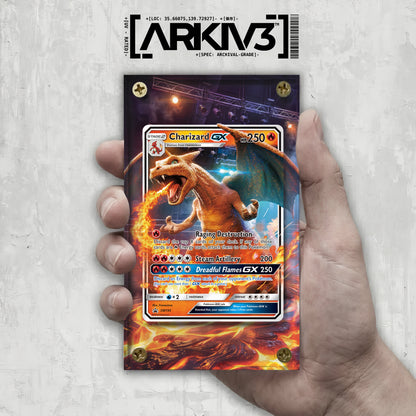 [UNIT: SM195/248] // Charizard-GX Extended Art Display Case - Raw