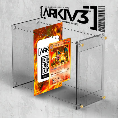 [UNIT: 011/087] // Charizard [1st Edition] Extended Art Display Case - Raw