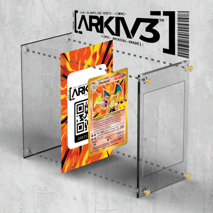 [UNIT: 4/102] // Charizard Extended Art Display Case - Raw