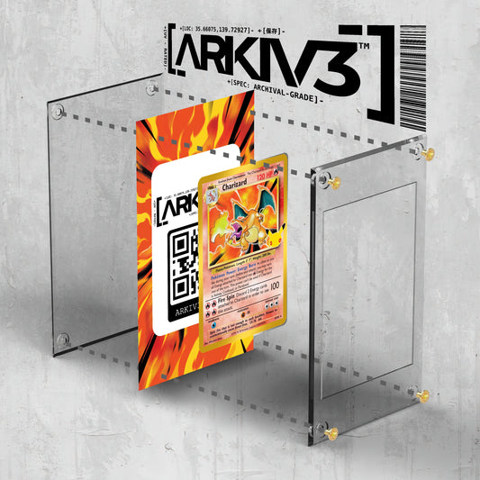 [UNIT: 4/102] // Charizard Extended Art Display Case - Raw