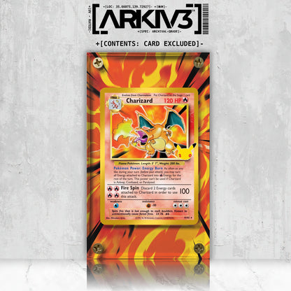 [UNIT: 4/102] // Charizard Extended Art Display Case - Raw
