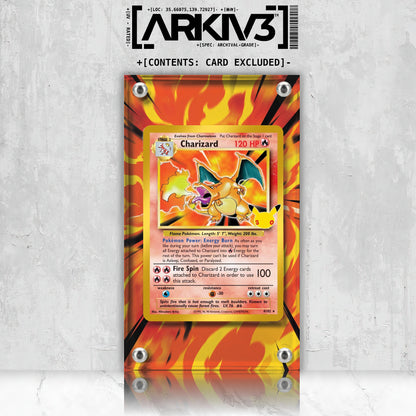 [UNIT: 4/102] // Charizard Extended Art Display Case - Raw