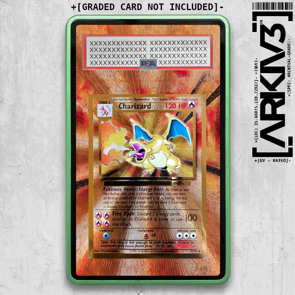 ARKIV3 PSA graded front - Green