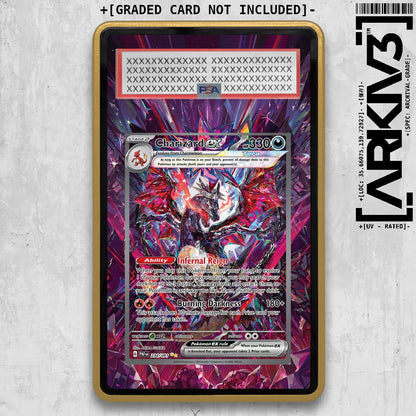 [UNIT: 234/091] // Charizard ex Extended Art Display Case - Graded