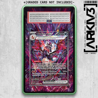 [UNIT: 234/091] // Charizard ex Extended Art Display Case - Graded