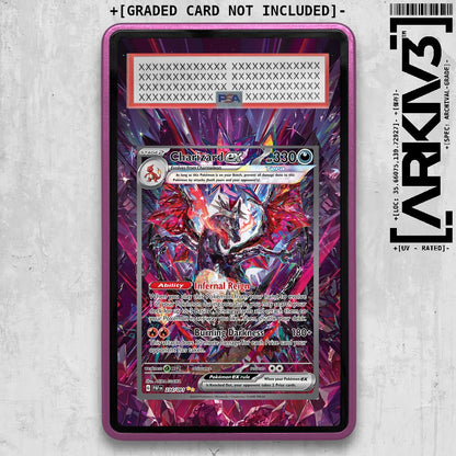 [UNIT: 234/091] // Charizard ex Extended Art Display Case - Graded
