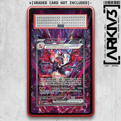 [UNIT: 234/091] // Charizard ex Extended Art Display Case - Graded