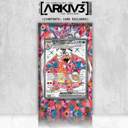 [UNIT: 215/197] // Charizard ex Extended Art Display Case - Raw
