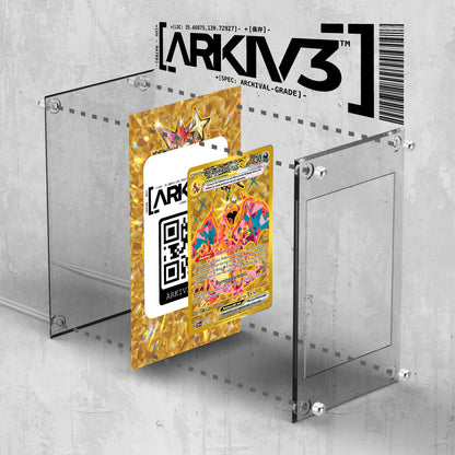 [UNIT: 228/197] // Charizard ex Extended Art Display Case - Raw
