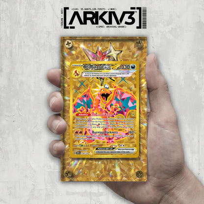 [UNIT: 228/197] // Charizard ex Extended Art Display Case - Raw