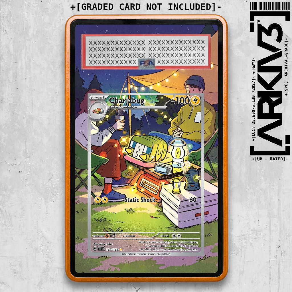 ARKIV3 PSA graded front - Orange
