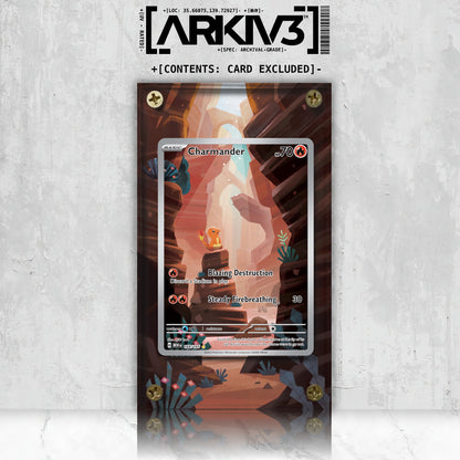 [UNIT: 168/165] // Charmander Extended Art Display Case - Raw
